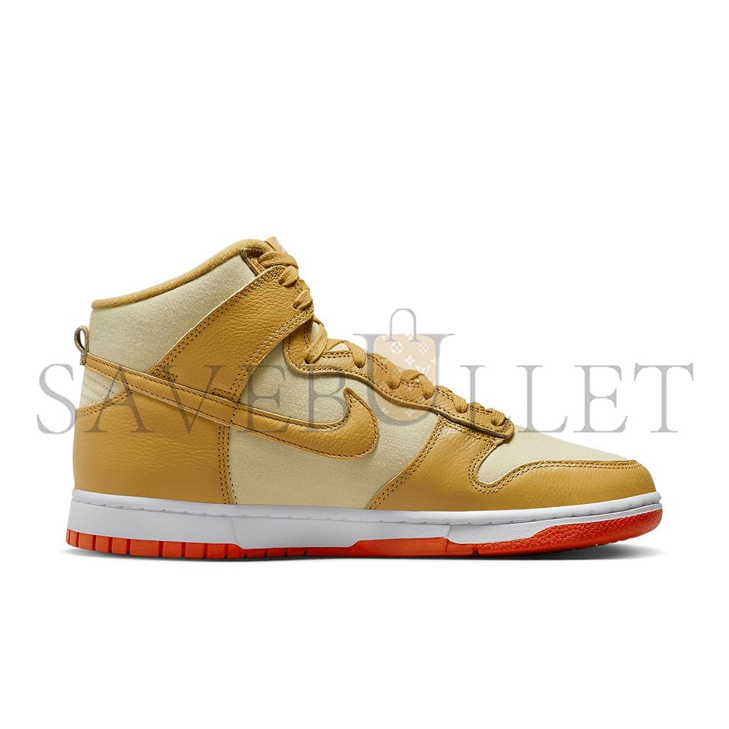 NIKE DUNK HIGH GOLD CANVAS DV7215-700